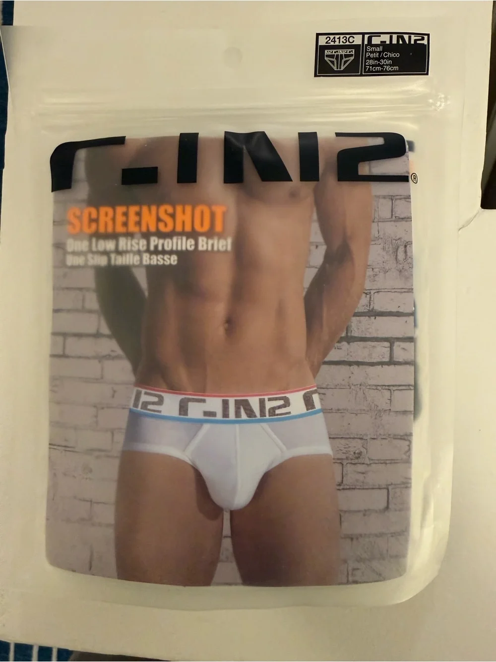 Men’s C-IN2 screenshot briefs - NWT / SZ small
